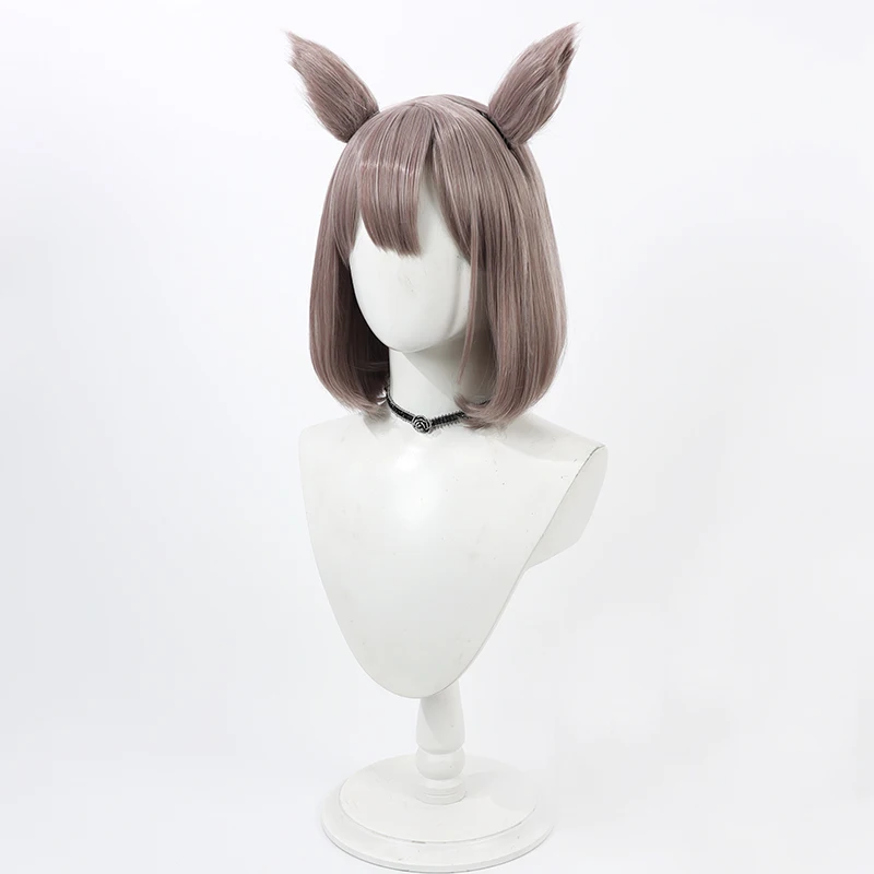 Парик для косплея IJN Suzutsuki короткий термостойкий синтетический ворс Хэллоуина