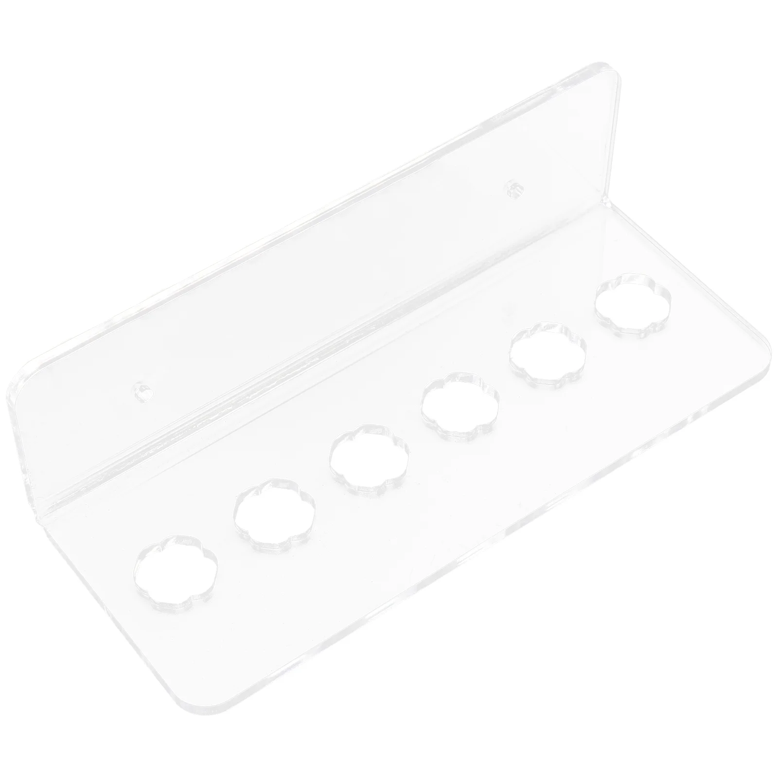

Rack Holder Scissor Shear Hair Organizer Salon Wall Scissors Barber Clear Acrylic Tool Storage Mounted Hairdressing Tray Cutting