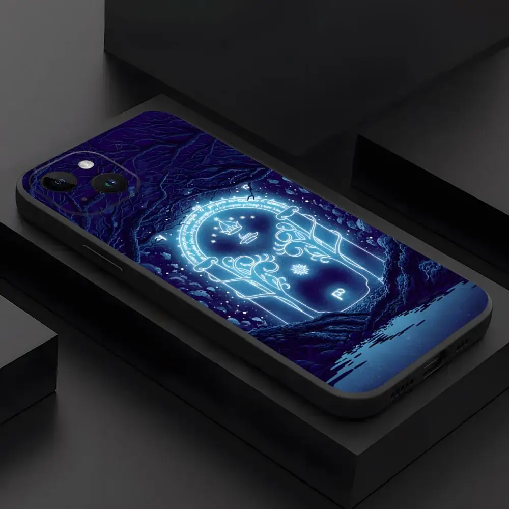 Чехол для телефона MINISO-The L-Lord Of The R-Rings для IPhone 17 15 16 13 Pro Max 14 12 11 Air Xr X 8 7 6 Plus, роскошная задняя крышка (art.: 3920d147ea55a) - 3920d147ea55a