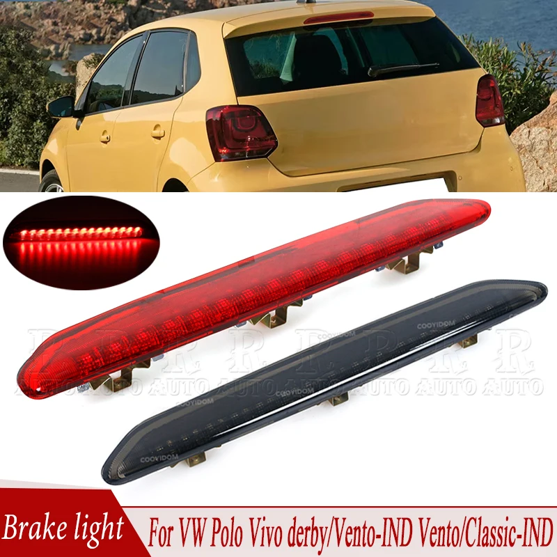 Задний светодиодный стоп-сигнал для VW Polo MK4 IV Hatchback 9N 9N3 2002-2008 2009 2010 Дополнительный