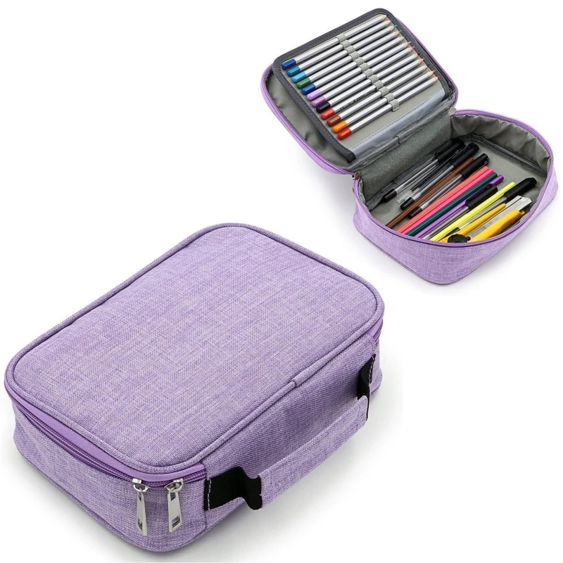 Карандаш на молнии большой емкости многофункциональный канцелярский предмет 36