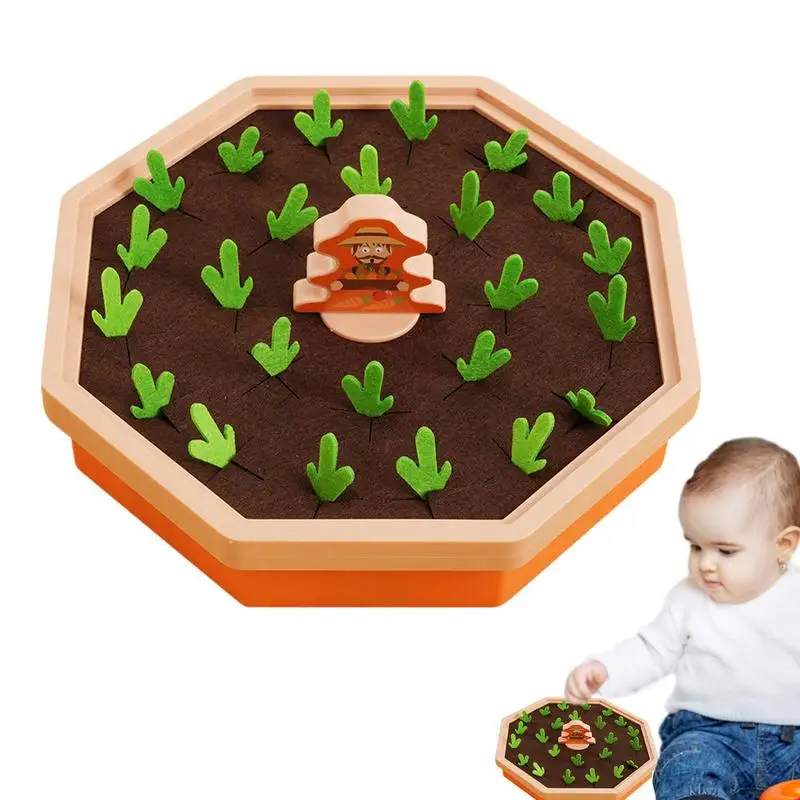 

Игрушка Монтессори для детей в виде моркови