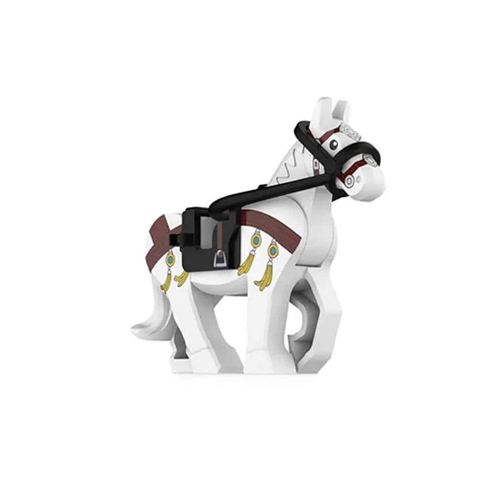 2022 г. креативный город средневековая Военная романтика модель военной лошади