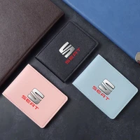 pu driver license holder leather cover car driving cover wallet case credit card holder for seat leon fr mk2 mk3 lbiza altea