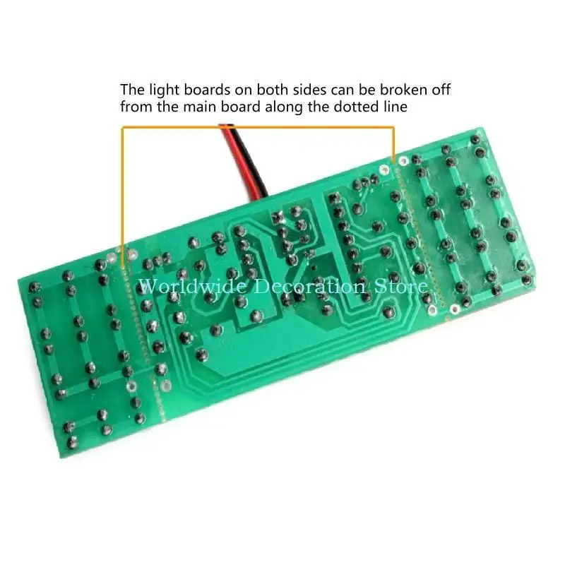 Фото Q39B LED NE555 CD4017 IC Светодиодные наборы электронных светиль №3