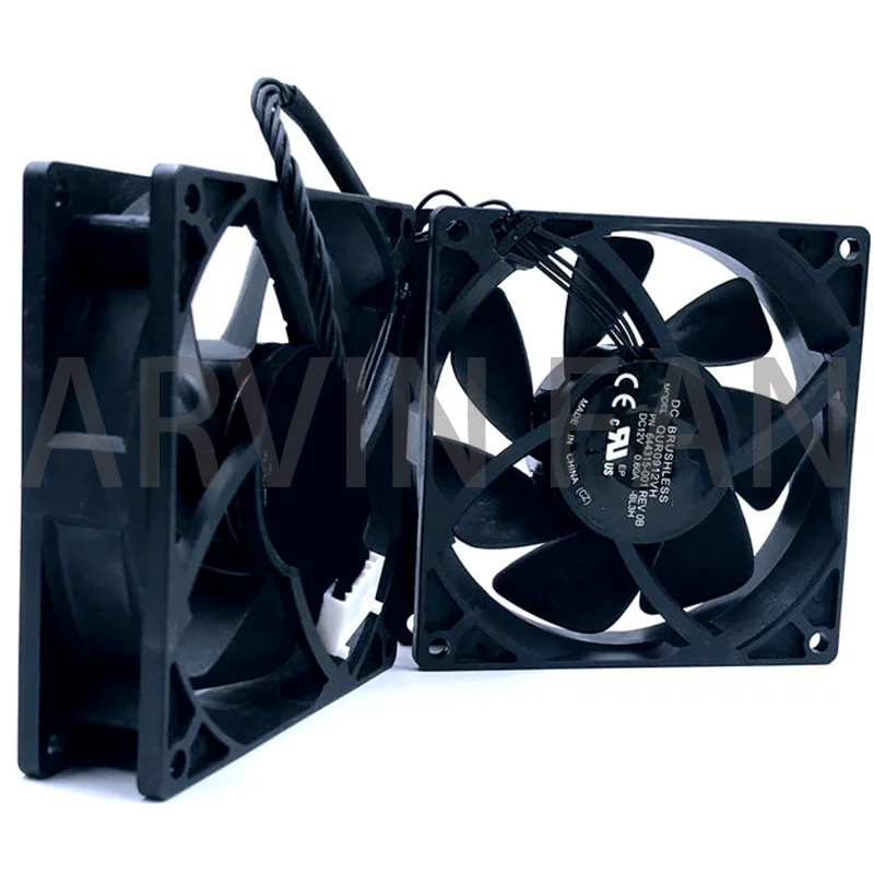 Вентилятор для рабочей станции QUR0912VH PN 644315-001 DC12V 4 Line Z620 Z800 Z820 Z840 fan 647113-001