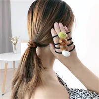 women hair ropes bands elastic rubber band ponytail holder for hair ties scrunchies hairband all match hair accessories