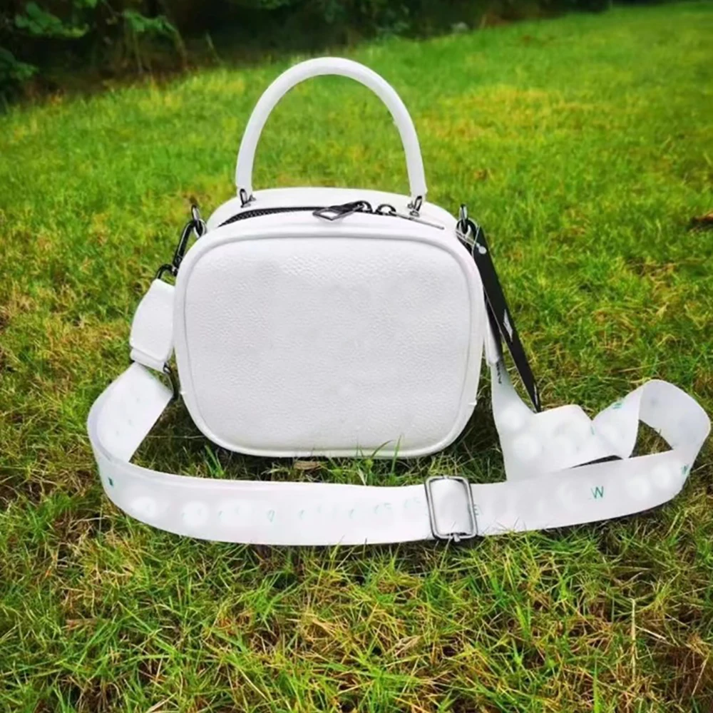 New Golf Shoulder Bag Lightweight Small Handbag Storage Bag Women's Fashion Small Ball Bag Handheld Package Spare Bag