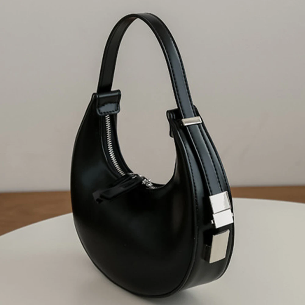 

Bag Shoulder Classic Messenger Fashion White Black Famous Female Retro Elegant Leather High-End Luxury Handbag New Design Large