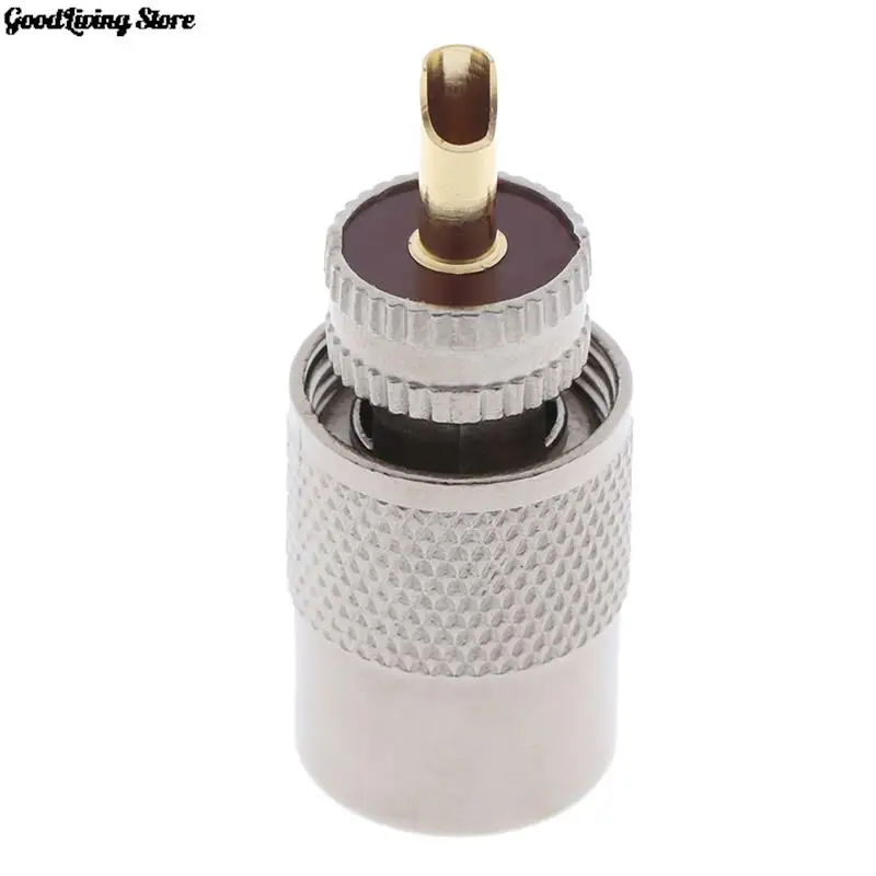 

1 шт., стандартный коннектор RF UHF, коаксиальный штекер PL259, обжимной штекер RG8U