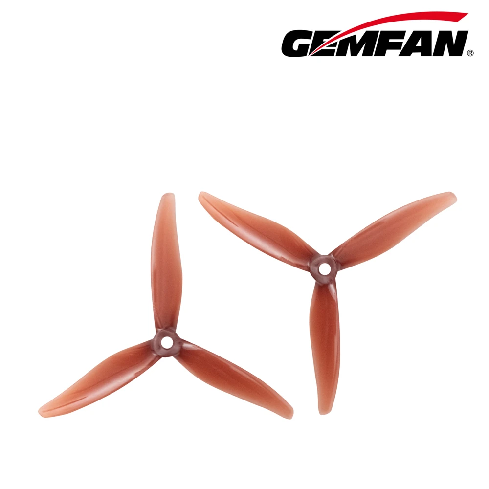 Gemfan Hurricane MCK 51366-3 ReV3 Litchi Red PC propeller