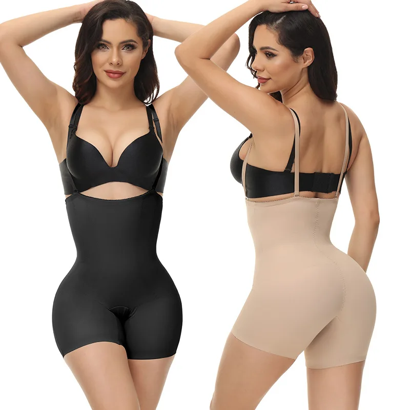 

Seamless Tummy Control Shapewear for Women High Waisted Underwear Seamless Shapewear Shorts with Removable Straps