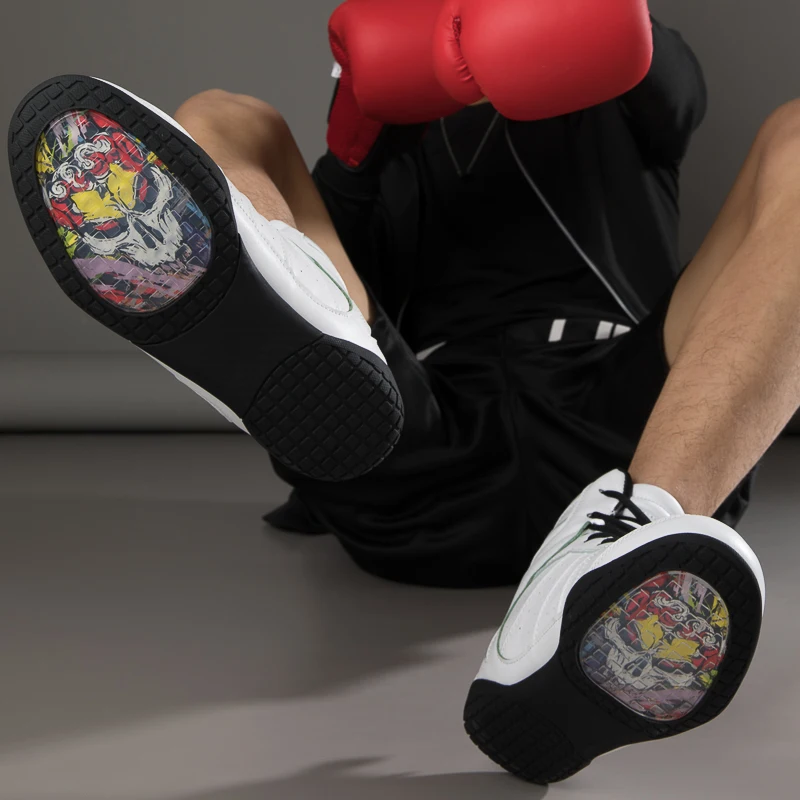 36-46 New Arrival Boxing Shoes Men Women Wrestling Boots Non-Slip Fighting Shoes Boxing Sport Sneakers Plus Size