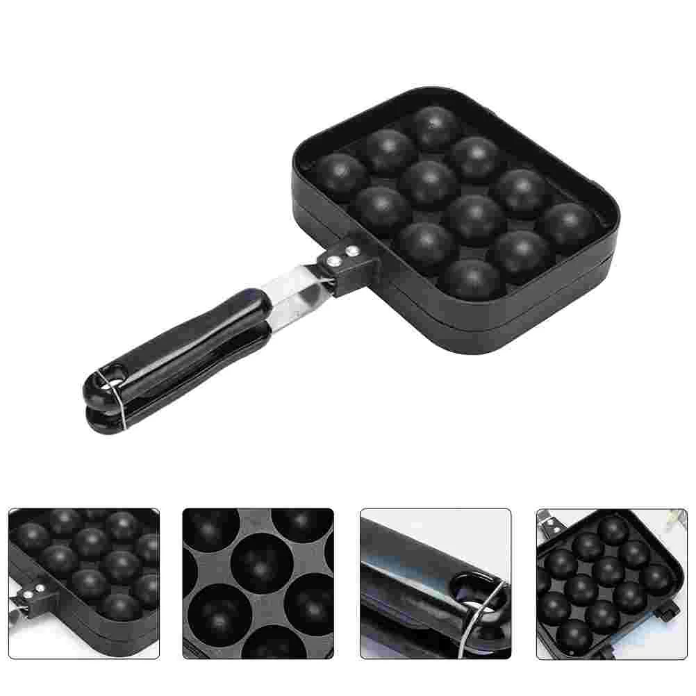 

Egg Maker Takoyaki Waffle Pan Grill Puff Machine Bubble Octopusmold Tray Plate