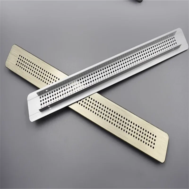 Прямоугольный плоский вентиляционный шкаф из дышащей сетки алюминиевого сплава