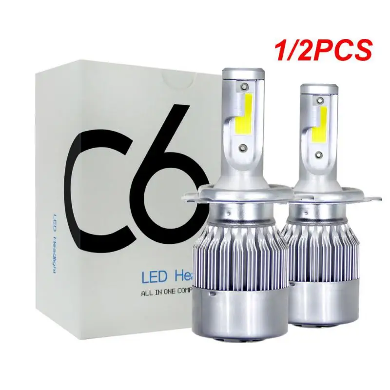 

1/2PCS automobile led headlamp Headlights Waterproof IP68 Low Beam Lamp Auto Exterior Decor Accessories 36W H4 H7 H11