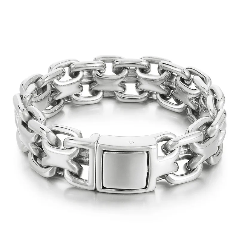 Мужские Модные Двухслойные браслеты Kalen на цепочке браслет из нержавеющей стали