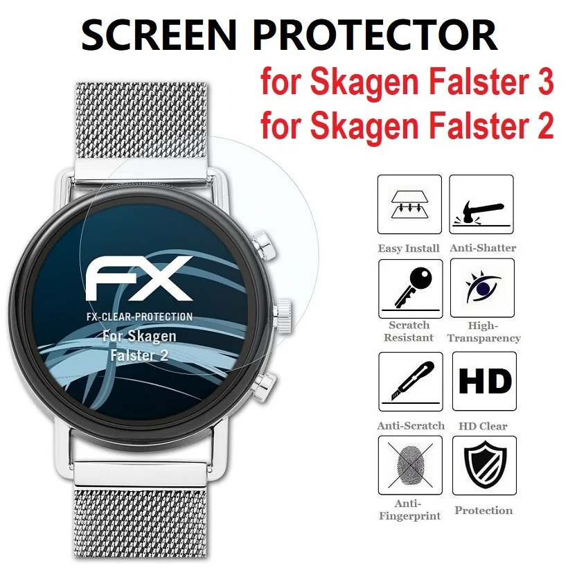 Защитная пленка для экрана Skagen Falster 3 5 шт