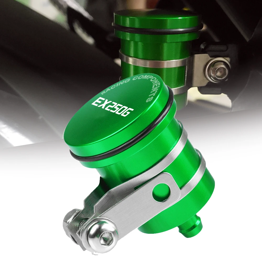 

Universal For Kawasaki EX250G EX250 G Motorcycle Brake Fluid Reservoir Clutch Tank Oil Fluid Cup EX 250 G 1988-2007 2006 2005 04