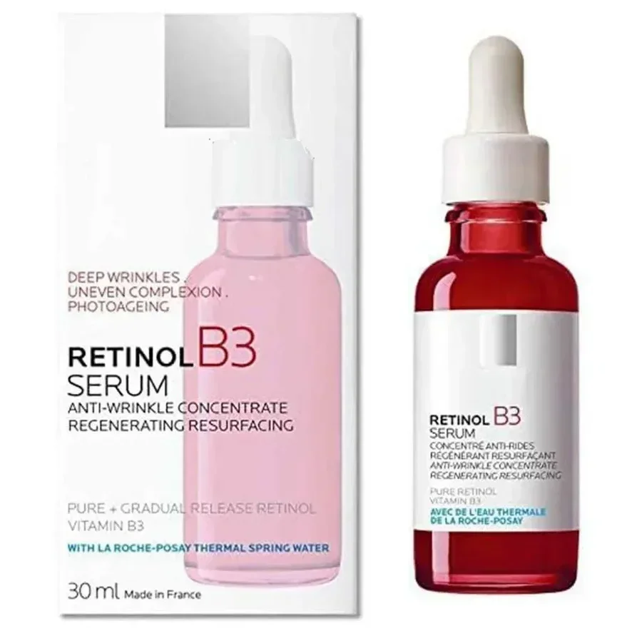 

Антивозрастная сыворотка для лица Retinol B3, Антивозрастная, с тонкими линиями, укрепляющая, гладкая, восстанавливающая кожу эссенция для уменьшения повреждения от солнца, 30 мл