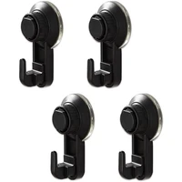 4 pack vacuum suction cup hookspowerful suction cup towel hooks for window glass bathroom kitchen bathroom shower