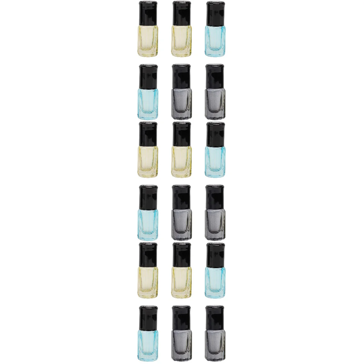 

18 pcs 3ml Refillable Essential Oil Bottle Roller Bottle Perfume Sub-bottle