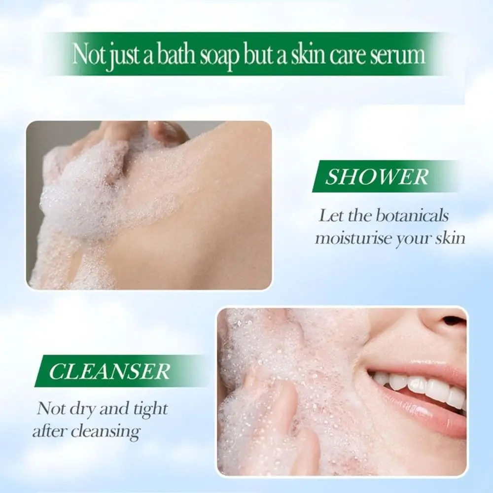 Новое глубокое очищение мыло Naicinamide Tawas для всех типов кожи Мягкое Niacinamide