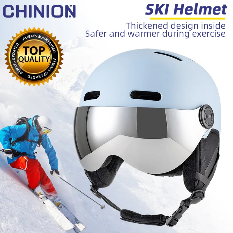 

Лыжные шлемы с очками велосипедный шлем термальный ветрозащитный снег спорт скейтборд шлем Высокое качество сноуборд аксессуары