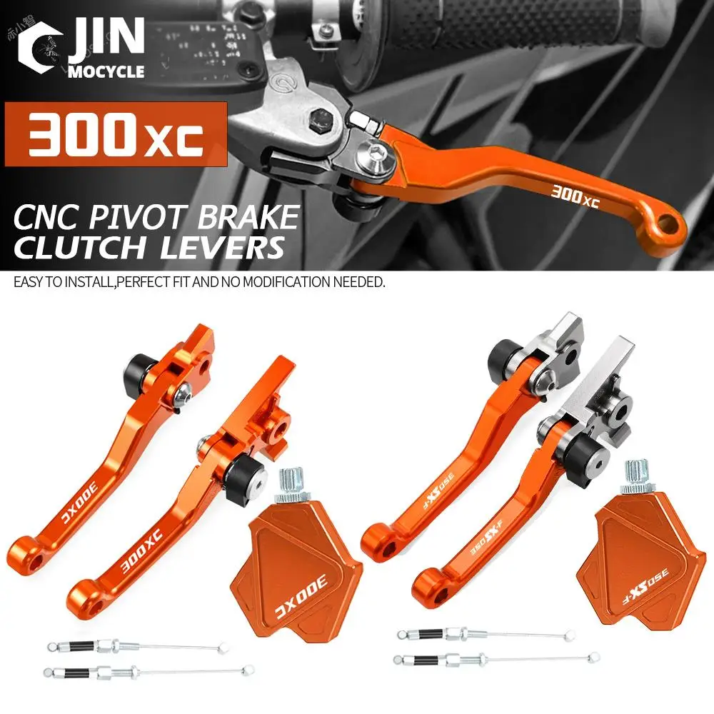 

CNC Brake Clutch Levers Stunt Clutch Pull Cable Lever Easy System For 300XC 300 XC 2014 2015 2016 2017 2018 2019 2020 2021 2022