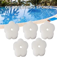 10pcs oil absorbing sponge swimming pool hot tub and spa absorb sludge dirt and scum maintenance kit and filters accessories