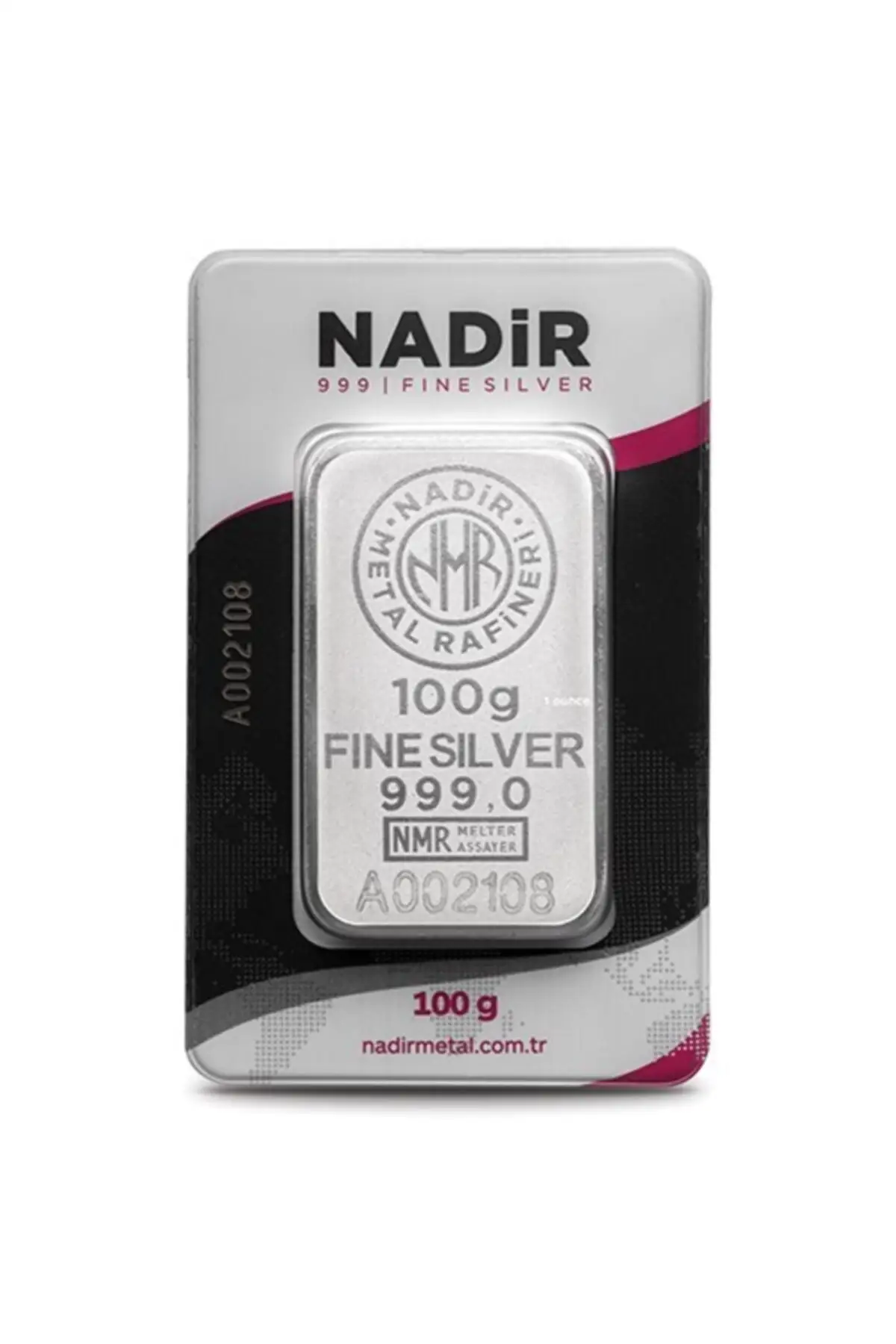 

Pure Silver Bullion 100 g