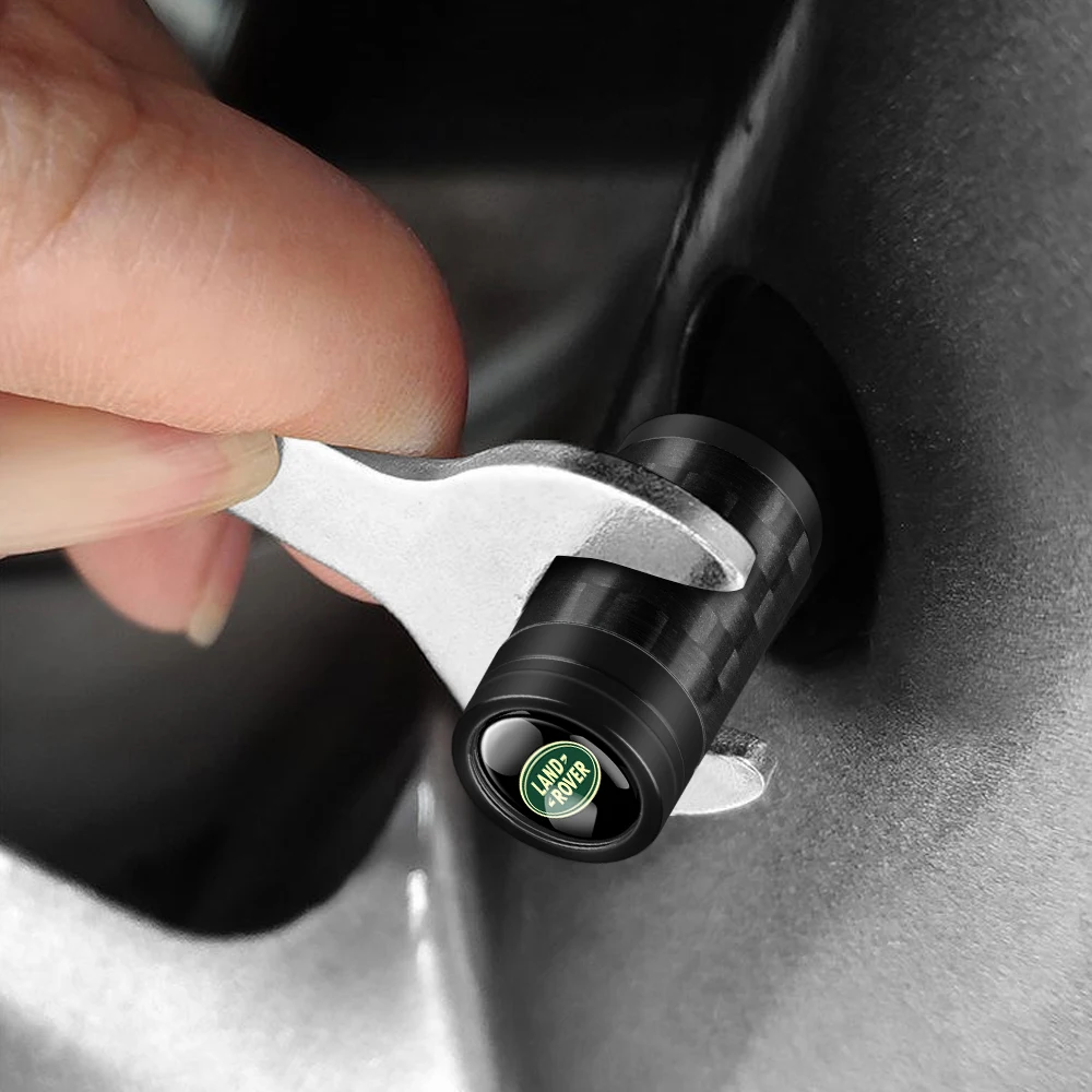 Автомобильный шиномонтажный клапан из углеродного волокна для Land Rover SVR