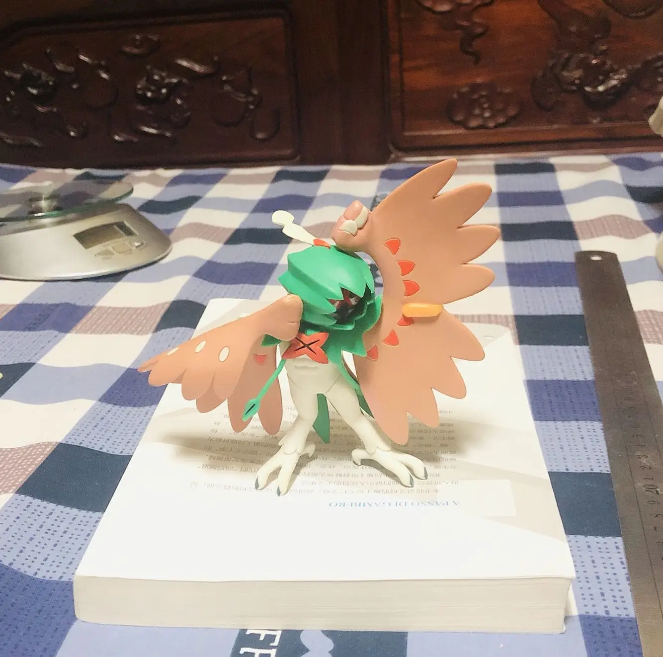 Настоящая трава тип и призрак Тип Покемон Decidueye Милая экшн-фигурка модели игрушки