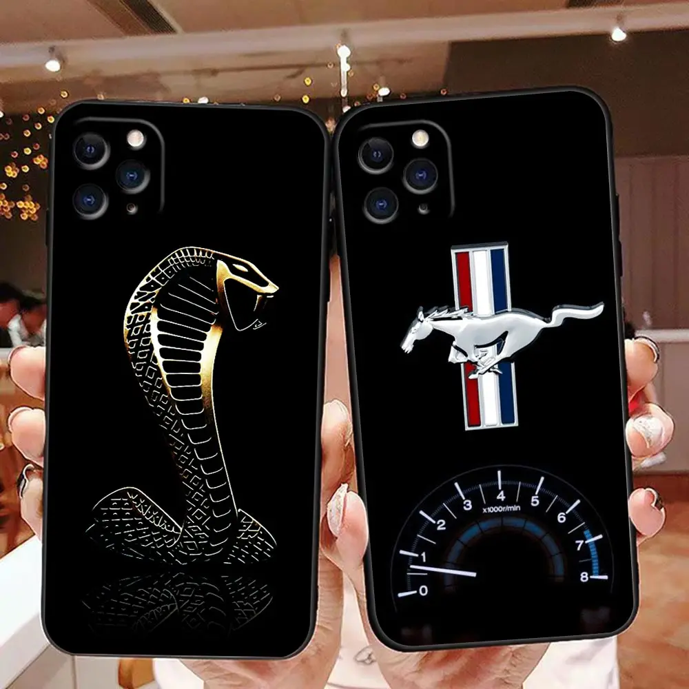 

Coque Funda Phone Case for Apple iPhone 14 11 12 13 Pro 7 8 SE X XR XS Max Mini Plus Case Capa Cover American Muscle Luxury Cars