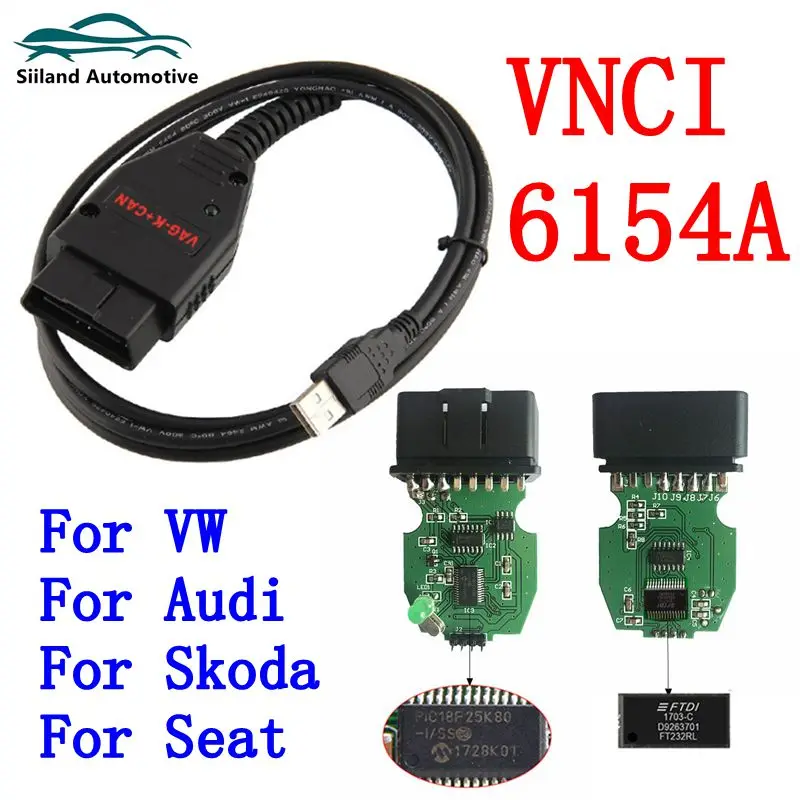 

Для VAG K + CAN 1,4 версия Commander PIC18F25K80 FTDI FT232RL чип OBD диагностический инструмент для AUDI/VW/Skoda/Seat