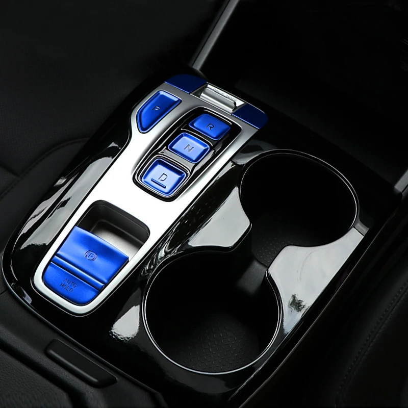 Алюминиевая накладка на кнопку автоматического тормоза ESP для автомобиля Hyundai Tucson NX4 2021 2022 2023.