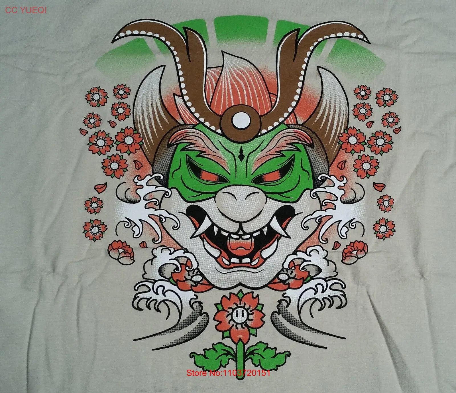 Мужская рубашка Theyetee &quotDaimyo&quot Parody Mashup XXL