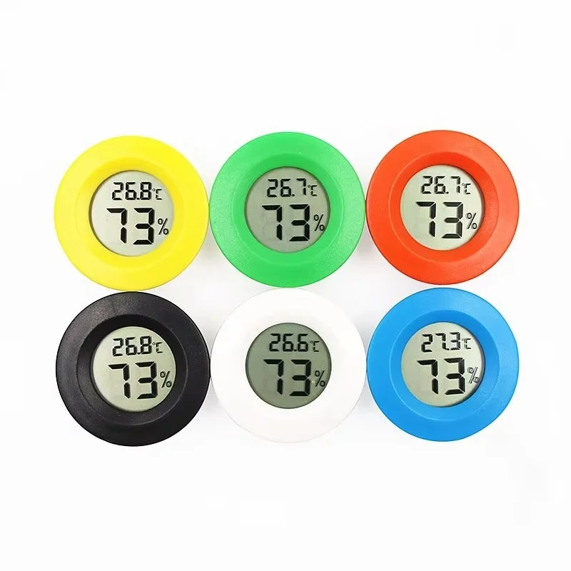Мини ЖК-цифровой термометр гигрометр тестер для холодильника с морозильной