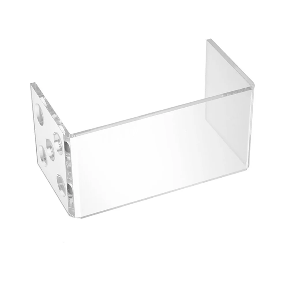 

1PC Hair Scissors Storage Rack Transparent Stand Hairdressing Scissors Shelf Comb Scissors Holder