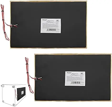 

2 шт., пенопластовая грелка для бака для каравана с автоматическим управлением термостатом, 12 В постоянного тока, 12 "X 18", нагревательная подушка для бака для автофургона, аксессуары для автофургонов