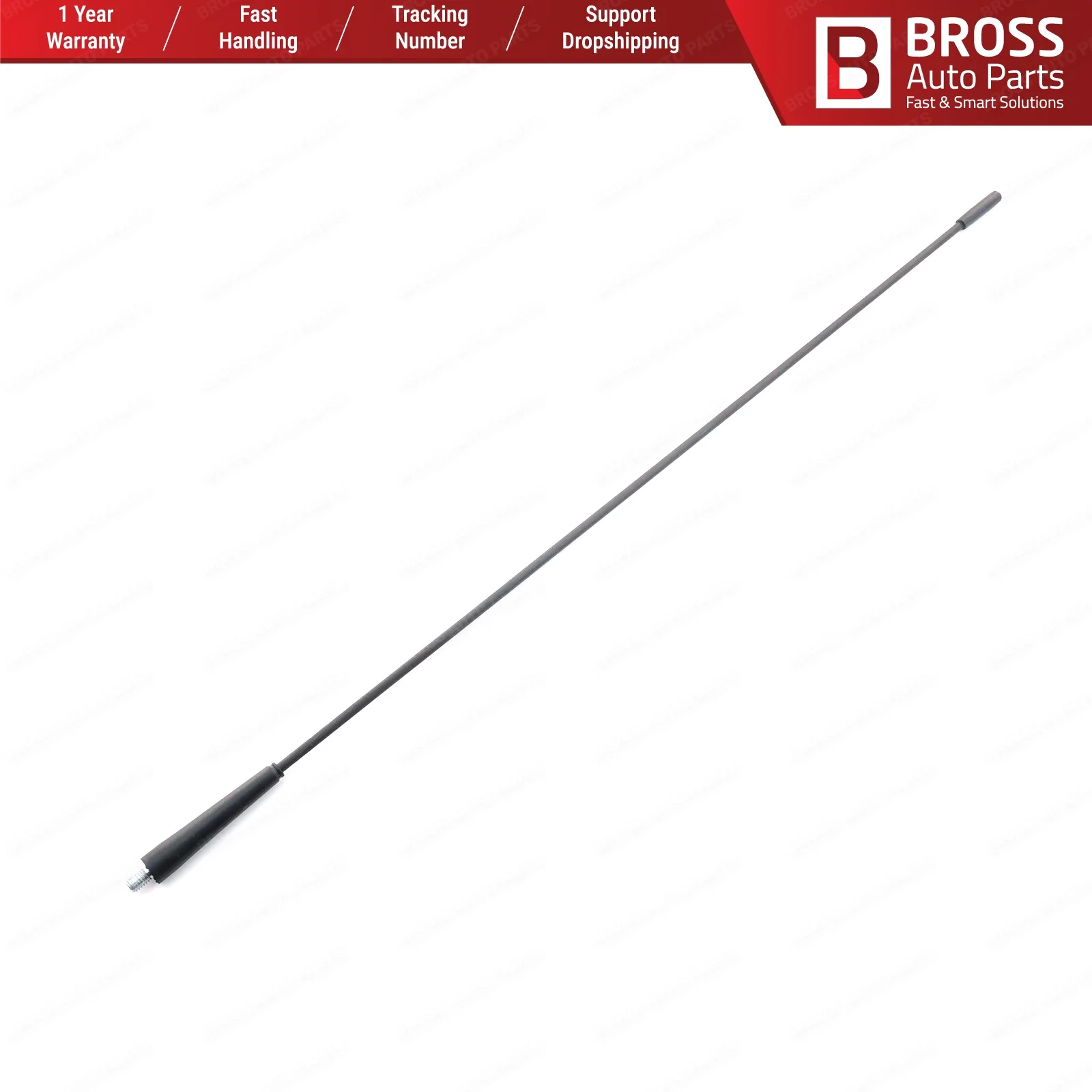 BSP838 Roof Aerial Mast AM FM Radio Antenna Rod 46415116 6561.N6 For Fiat Ducato Punto Bravo Citroen Relay Peugeot Boxer 48 cm | Автомобили