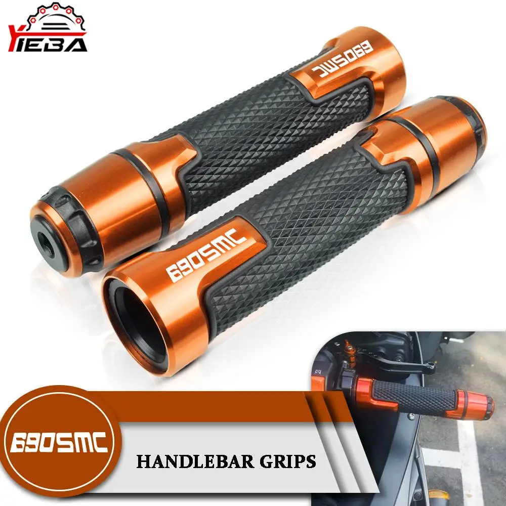 

Accessories Motorcycle Rubber Gel Handlebar Knobs Handle Bar Hand Grips For 690SMC 690SMCR 690 SMC SMCR SMC-R 690SMC-R 2009-2013