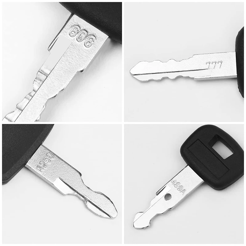 Ключи зажигания XOJOX для гусеничного экскаватора Jcb Yanmar Kobelco Volvo BOBCAT Hitachi Komatsu 12 шт.