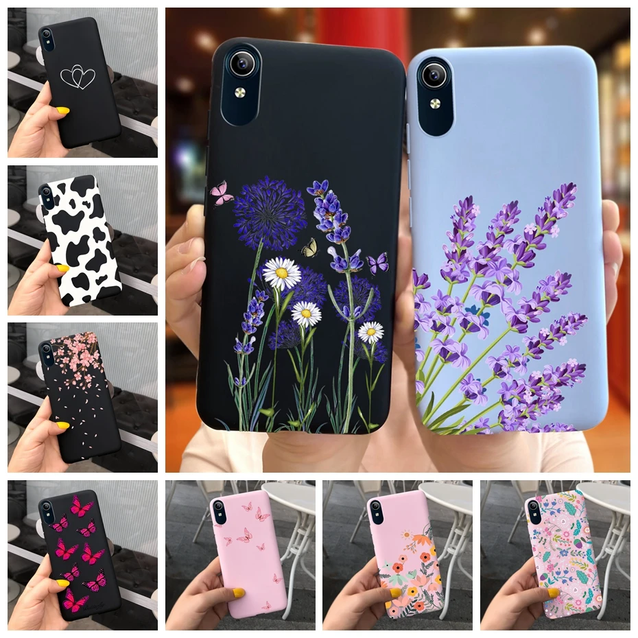 Силиконовый чехол с цветочным рисунком для VIVO Y91C Y 91C 2020 чехол для телефона чехол Y1S 2020 симпатичная задняя крышка из ТПУ для Vivo Y91i Y90 Coque Funda vivo 1820_19