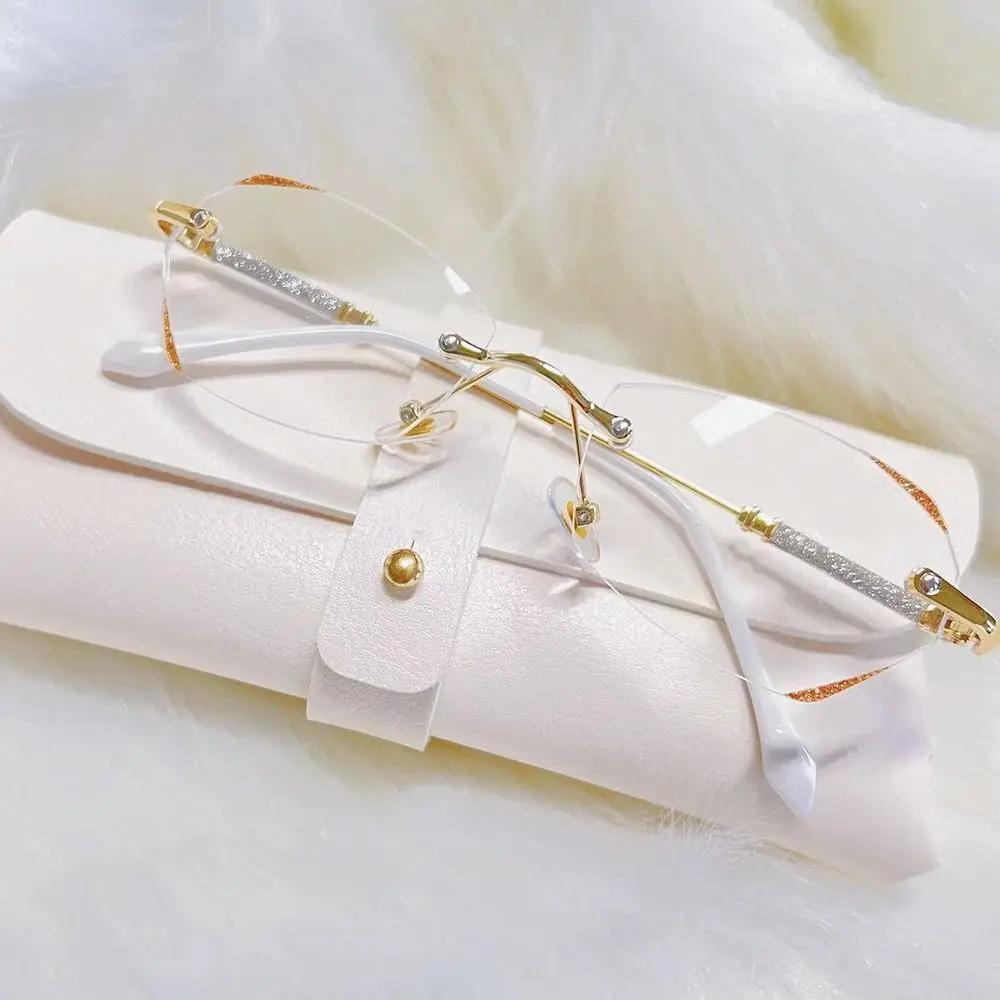 

Men Women Shiny Vision Care Eye Protection Ultra Light Frame Anti-Blue Light Eyeglasses Myopia Glasses