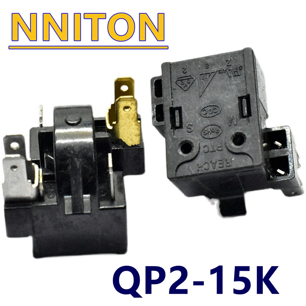 

1pcs NEW refrigerator starter 6 plug Compressor starter QP2-15K