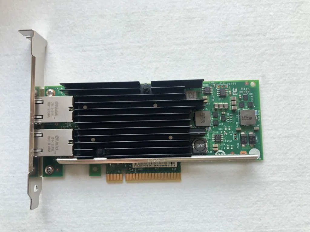 561T Dual Port RJ45 10GB PCIe Network Card 717708-002 716589-002 716591-B21