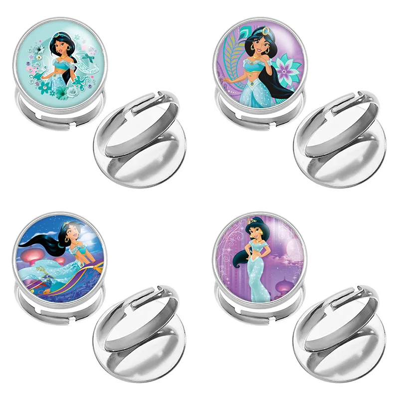 

Регулируемое кольцо из нержавеющей стали с кабошоном