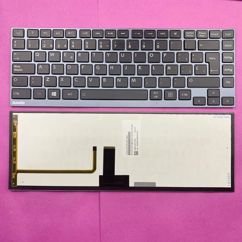 

Spanish Laptop Keyboard For Toshiba satellite Z830 Z835 Z930 Z935 Series SP Layout