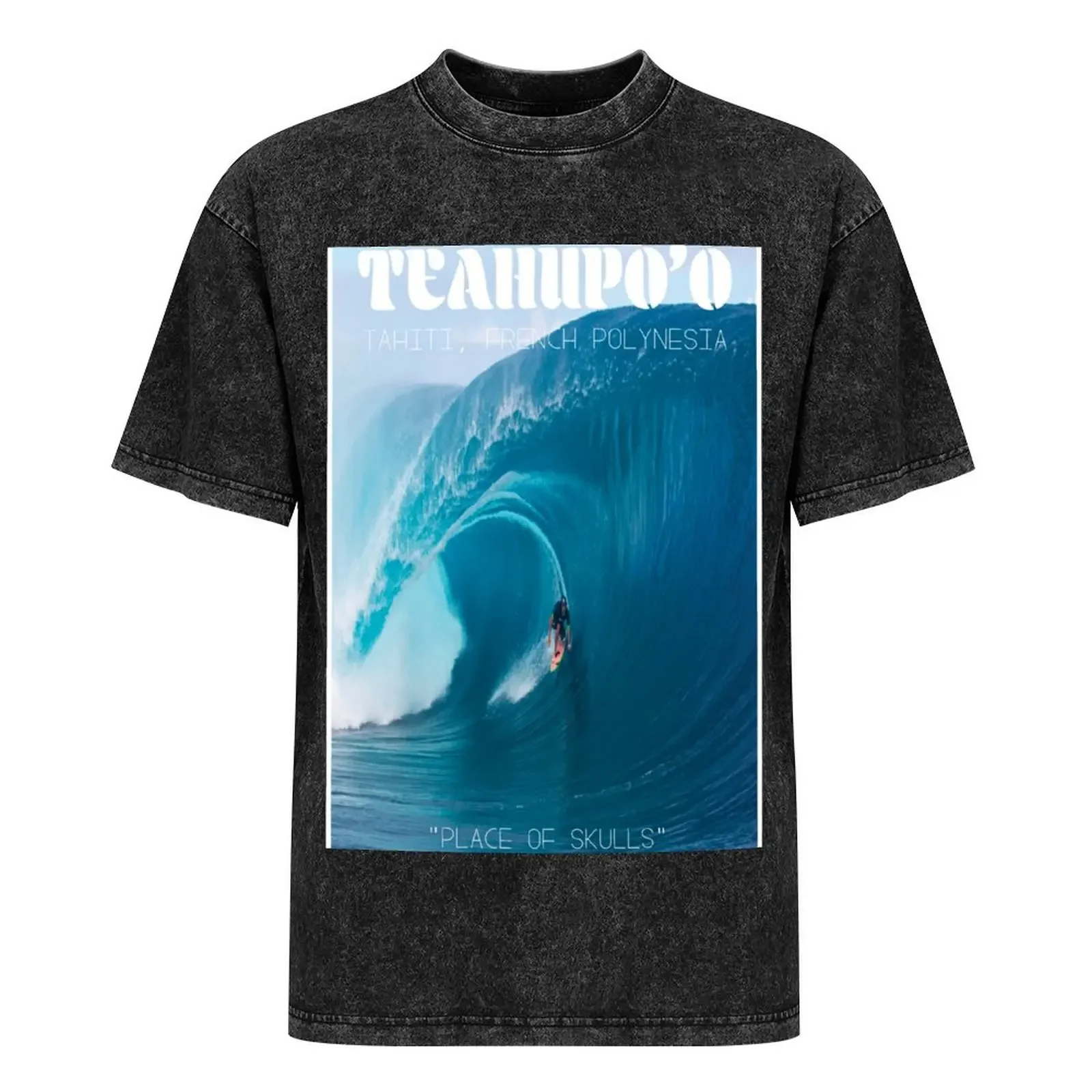 Футболка Teahupo'o дизайнерские рубашки большие размеры корейская мода мужская